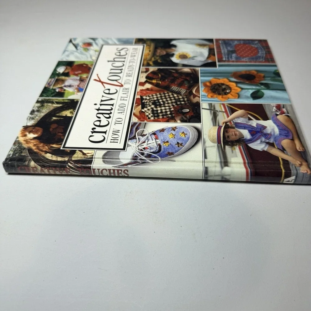 CREATIVE TOUCHES embellishment craft‎ book personalize Leisure Arts 1992